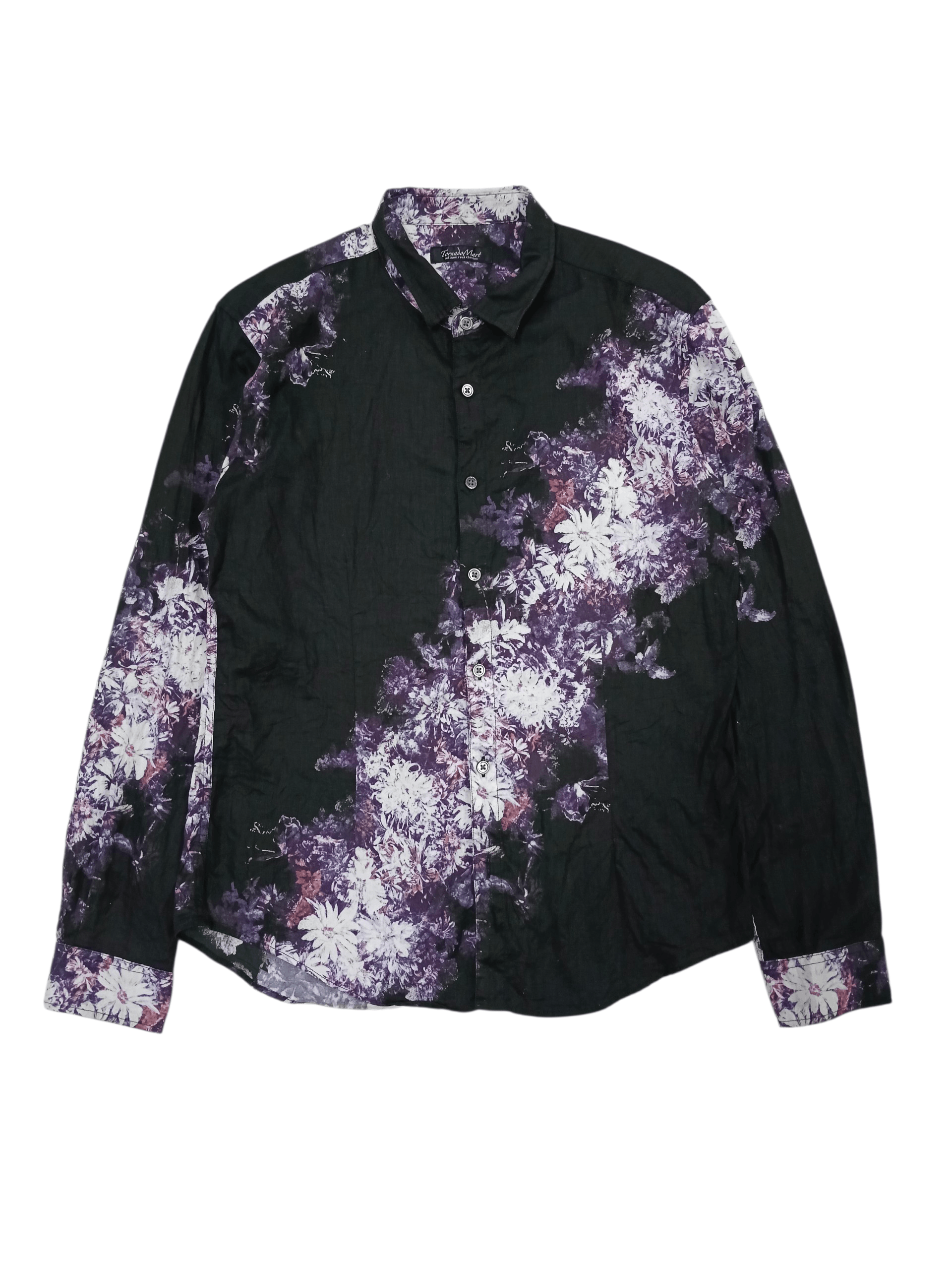 Tornado Mart TORNADO MART FLORAL MOTIF LONG SLEEVE Size US M / EU 48-50 / 2 - 1 Thumbnail