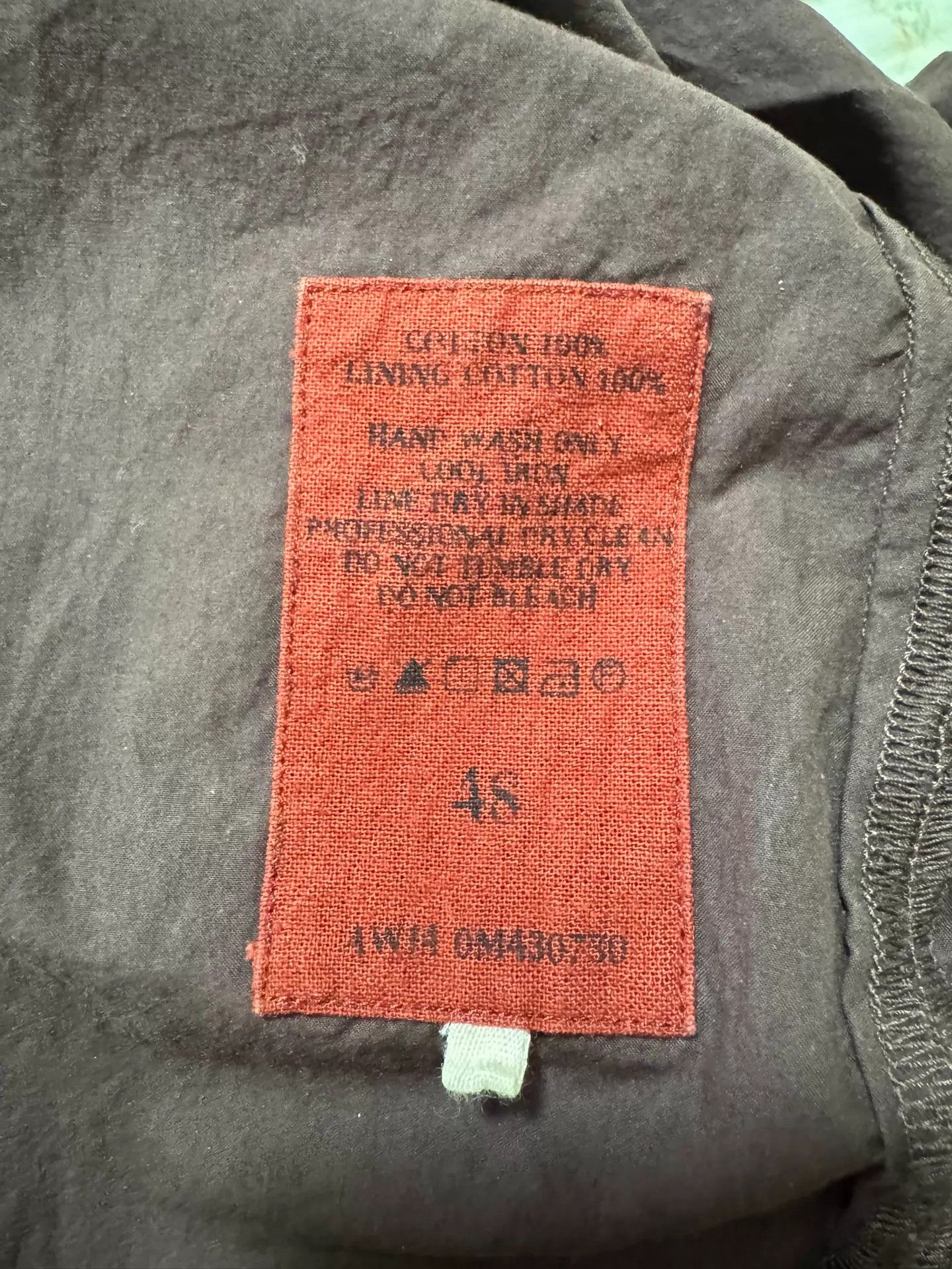 Ziggy Chen Ziggy Chen 14aw Brick Red Washed Jacket 48 Size US M / EU 48-50 / 2 - 4 Thumbnail