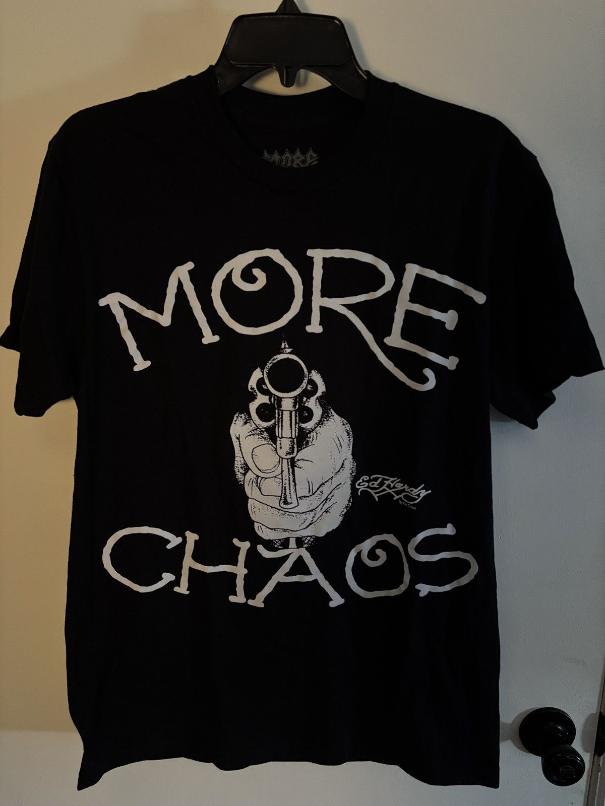 Ken Carson MORE CHAOS .38 Barrel Box Shirt Size US M / EU 48-50 / 2 - 1 Thumbnail