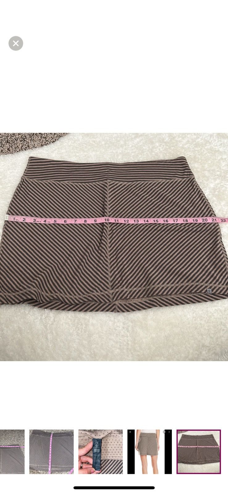 Merrell Merrell large Finley reversible knit skirt Size 34" / US 12 / IT 48 - 6 Thumbnail
