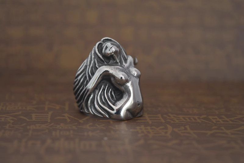 Jewelry Beauty Retro Jewelry Rings Open Size Chrome Ring (Size 7-13) Size ONE SIZE - 2 Thumbnail