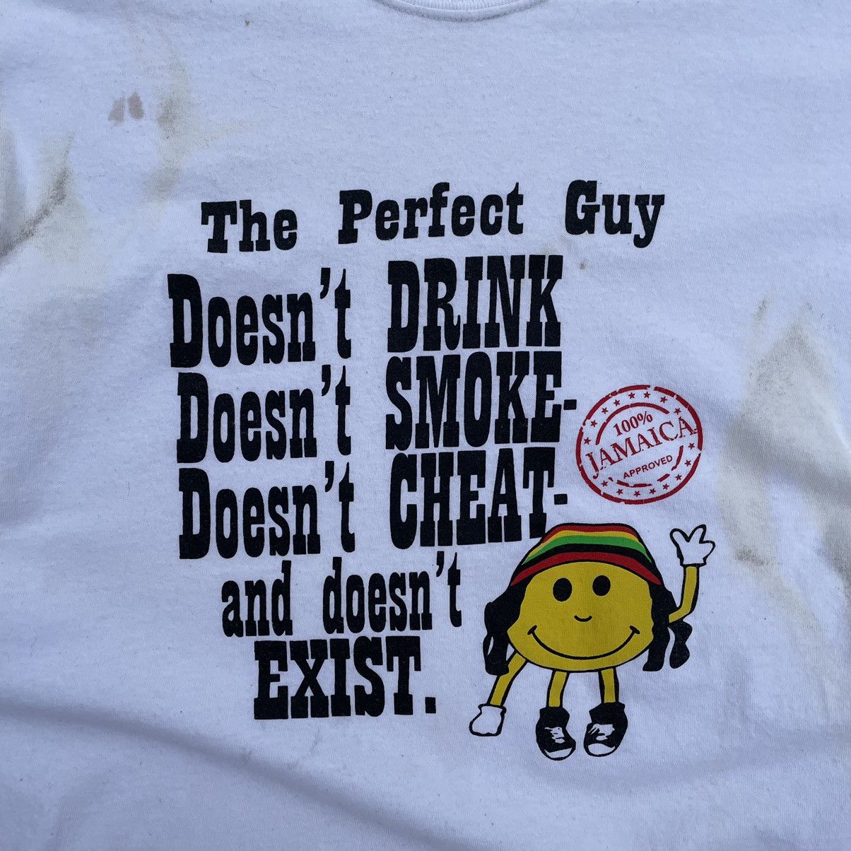 Vintage Vintage T-shirts Joke Jamaica 🇯🇲 Y2K Humor 90s USA Size US M / EU 48-50 / 2 - 6 Thumbnail
