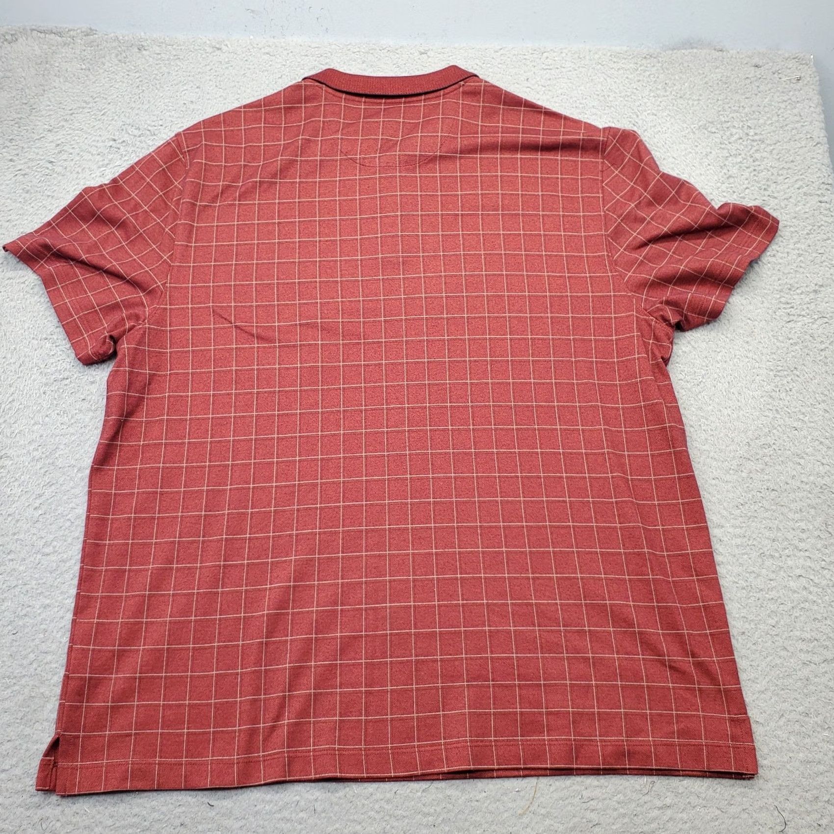 Van Heusen Van Heusen Polo Shirt Mens Size XXL Multicolor Check Short Sleeve Slit Collared Shirt Size US XXL / EU 58 / 5 - 2 Thumbnail