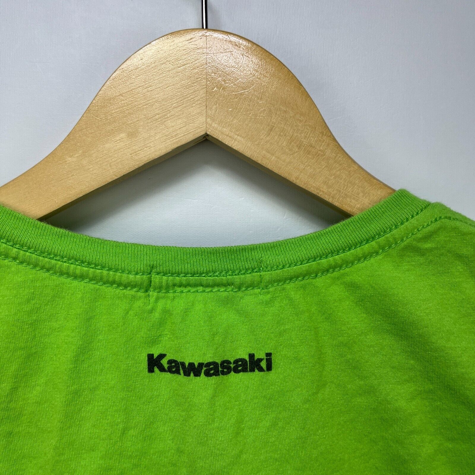 Vintage Vintage Kawasaki Y2K Motorsports T-Shirt Women’s XL Racing Size XL / US 12-14 / IT 48-50 - 6 Thumbnail