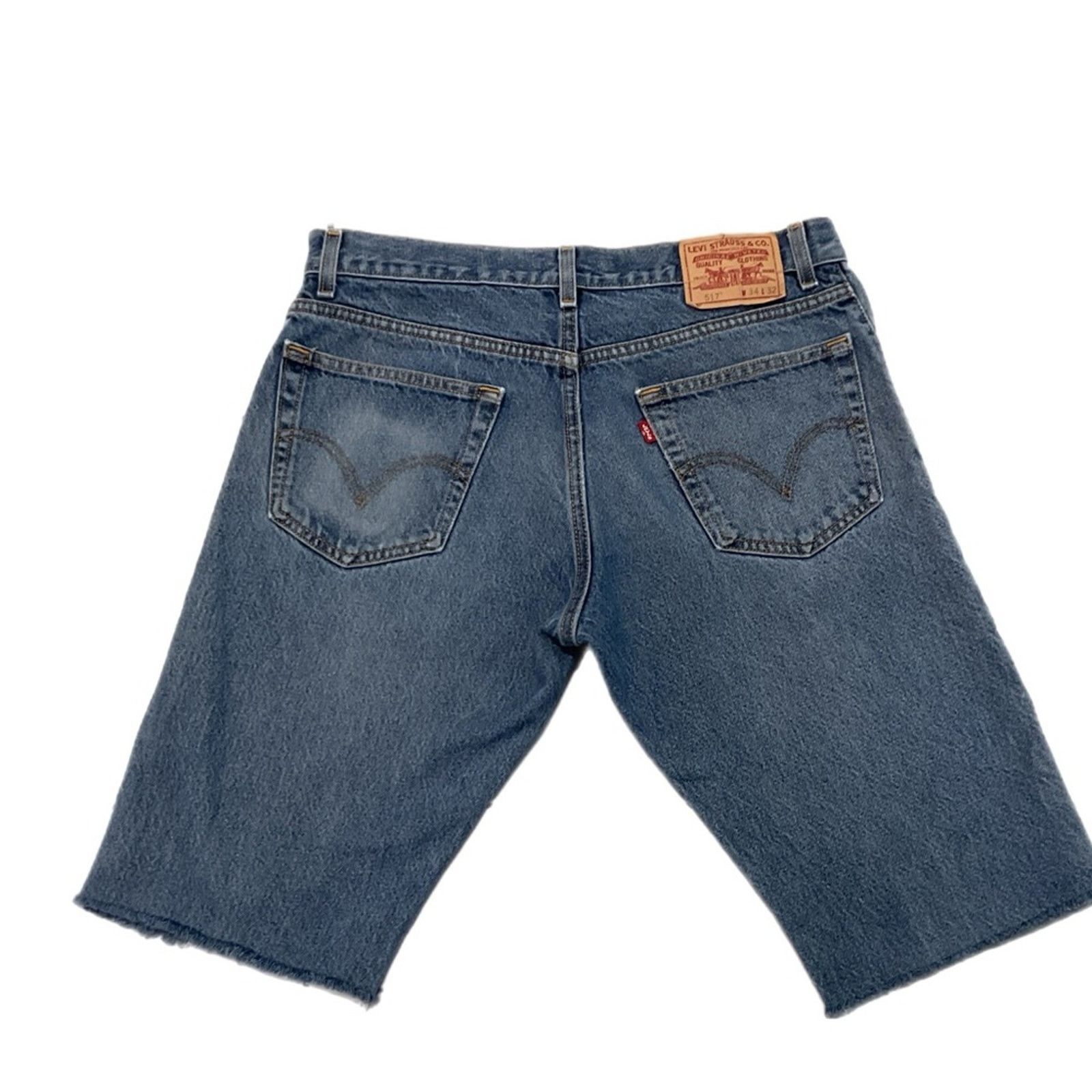 Levi's Vintage 517 Levi’s Cut-Off Denim Shorts Size US 34 / EU 50 - 2 Thumbnail
