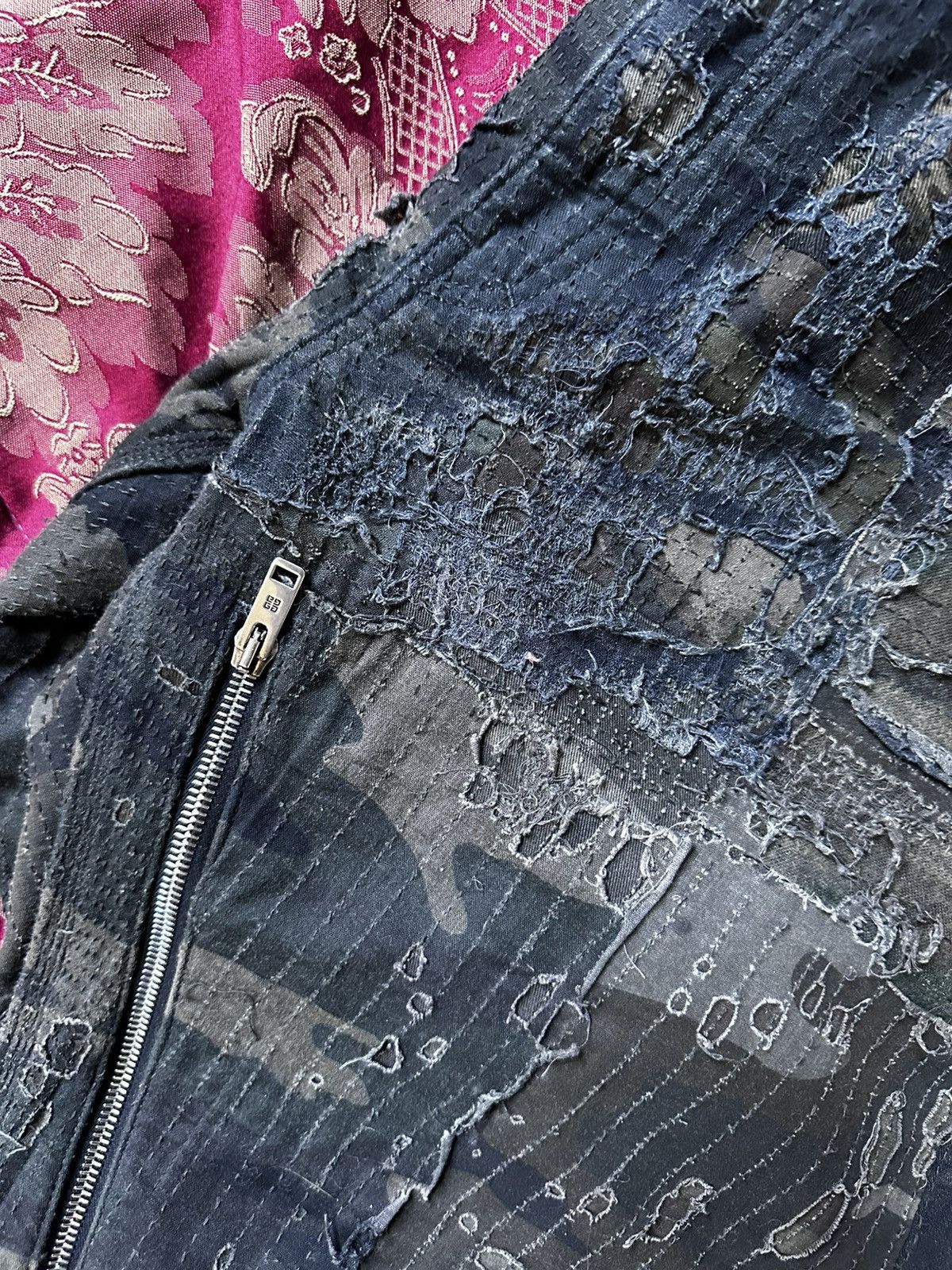 Givenchy Givenchy Boro Camo denim sz38 RARE Size US 38 / EU 54 - 3 Thumbnail