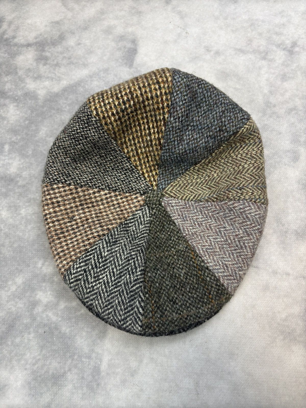 Harris Tweed Vintage Harris Tweed Wool Flat Hat Redford Rare 80s 90s rare Size ONE SIZE - 4 Thumbnail