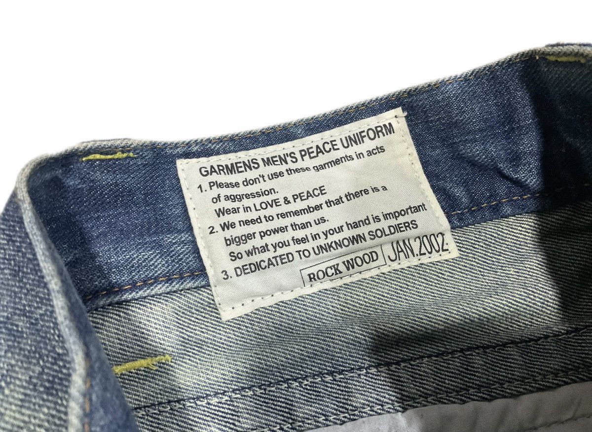 Hysteric Glamour × If Six Was Nine × Japanese Brand 🔥Sick Y2K Rock Wood Rivet Flared Denim LGB Size US 30 / EU 46 - 11 Thumbnail