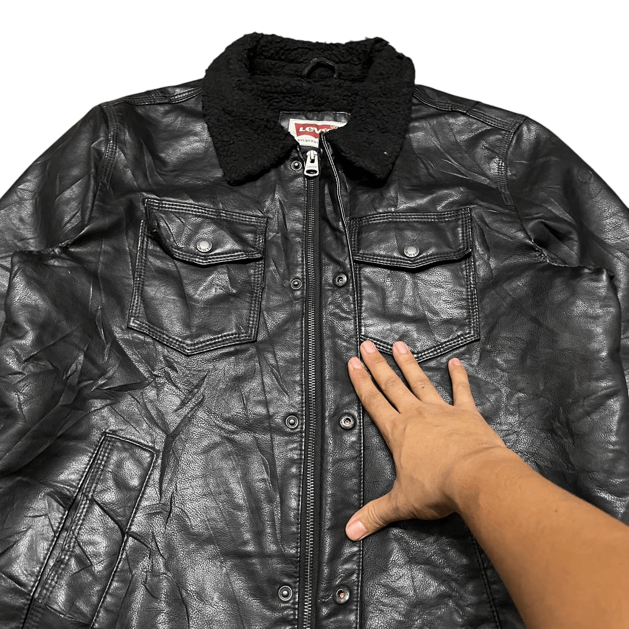Levi's Levis Sherpa Jacket Size US M / EU 48-50 / 2 - 10 Thumbnail