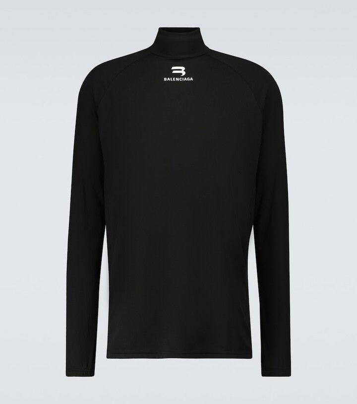 Balenciaga Sporty B Bike Jersey Top Size US M / EU 48-50 / 2 - 1 Thumbnail