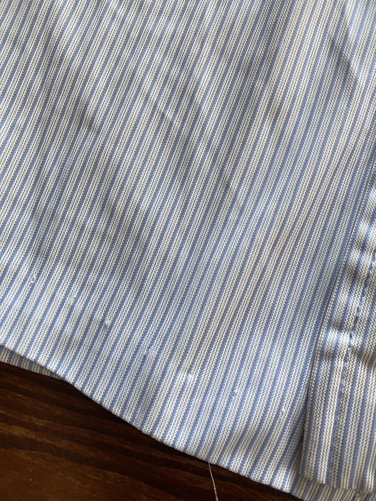 Vintage Vintage 50’s Andrade Pinstripe Pineapple Embroidery Hawaiian Size US M / EU 48-50 / 2 - 9 Thumbnail