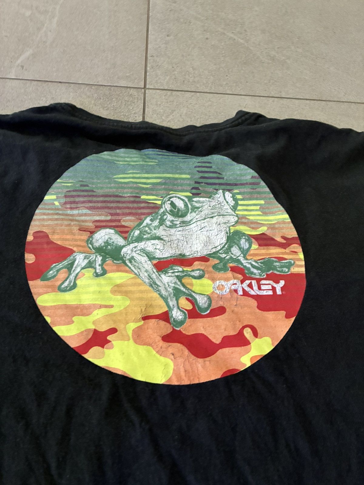 Oakley Oakley Frog Collection Tee Black Graphic Back Size L Size US L / EU 52-54 / 3 - 1 Thumbnail
