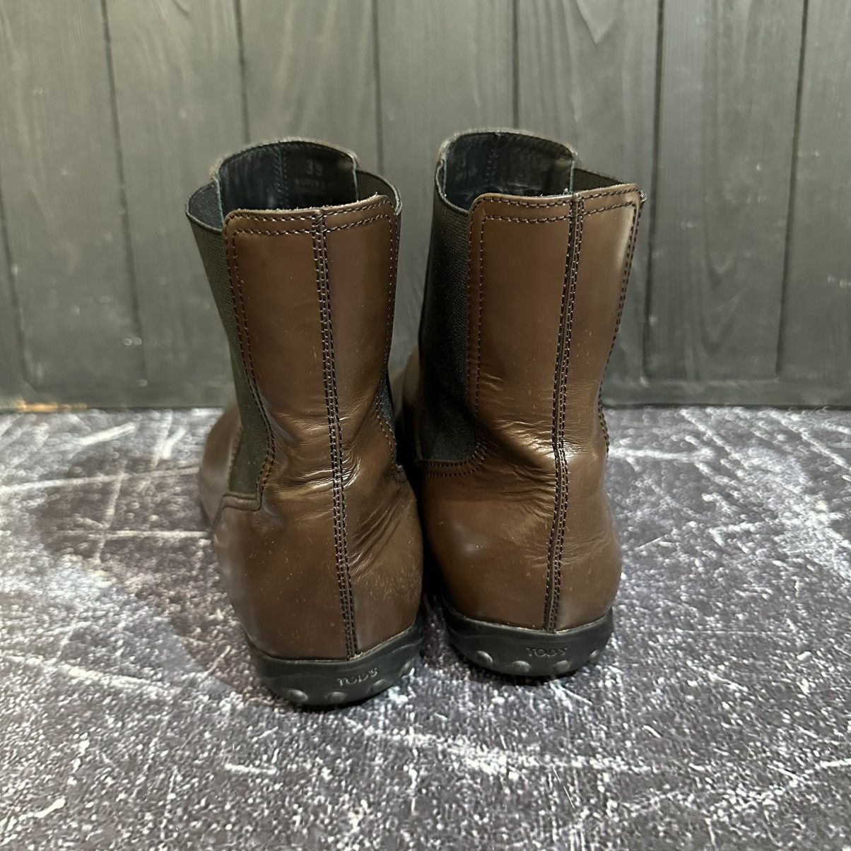 Tod's Tod’s Brown Leather women’s Boots size 39 Size US 9 / IT 39 - 6 Thumbnail