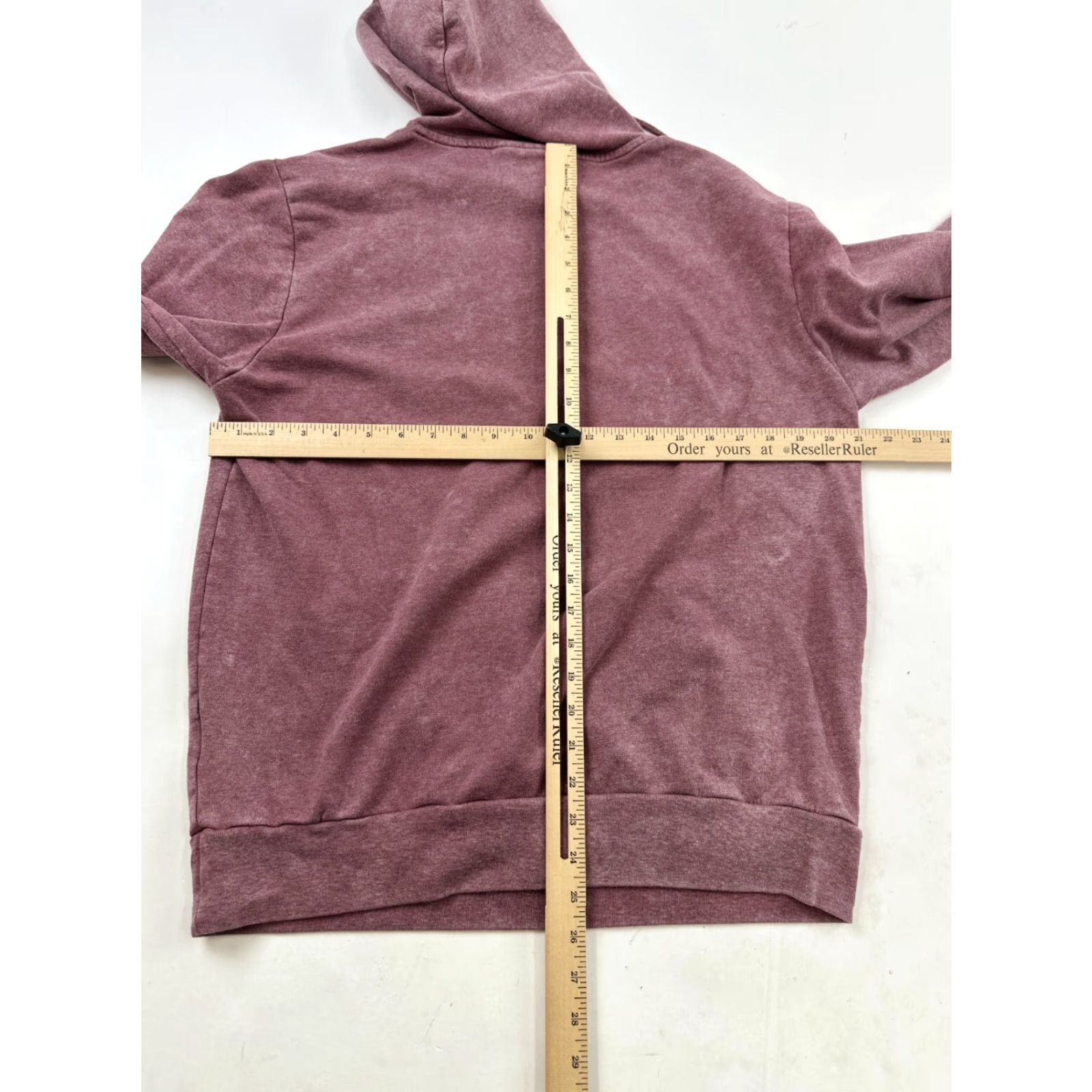 Spell Mickey Mouse Hoodie Men Medium Maroon Fleece Lined Sweatshirt Pullover Size US M / EU 48-50 / 2 - 7 Thumbnail