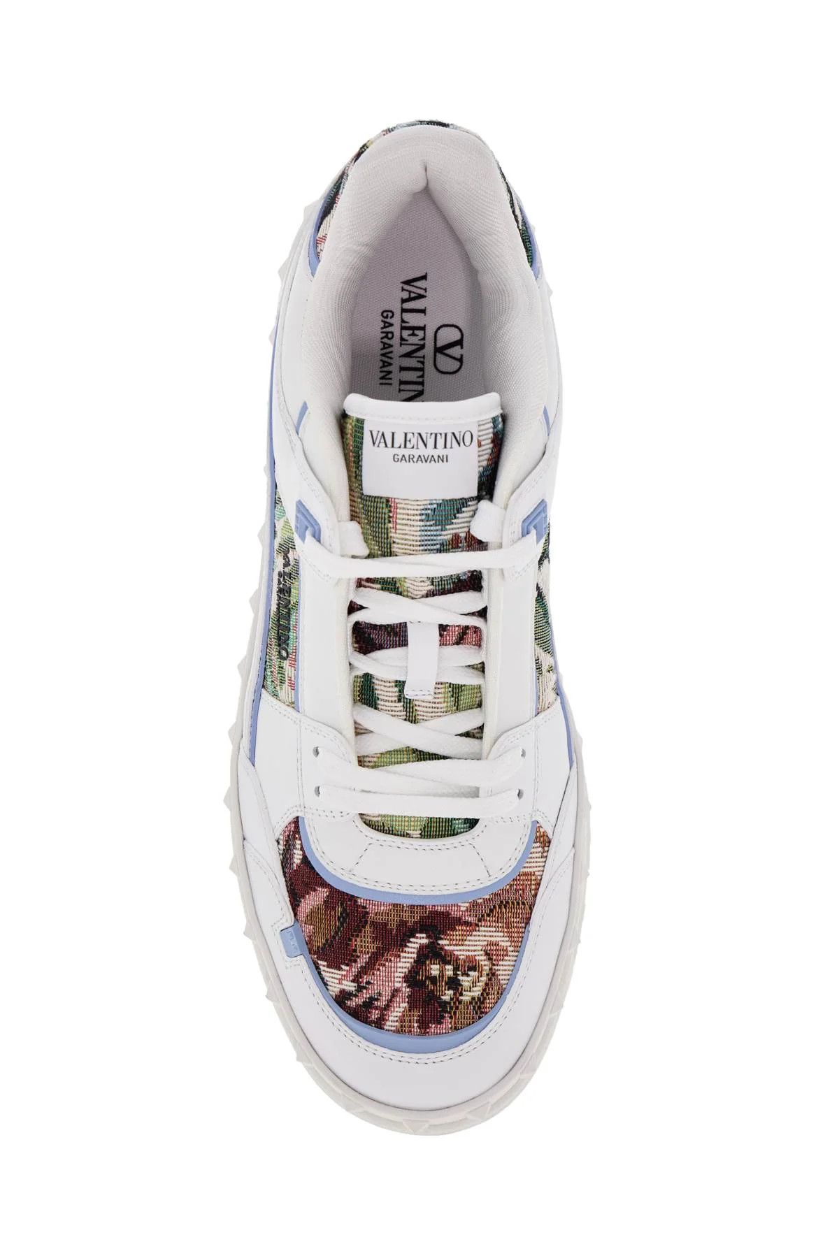 Valentino o1s22i1n1224 Freedots Low-Top Sneakers in White Multi Size US 9 / EU 42 - 2 Thumbnail