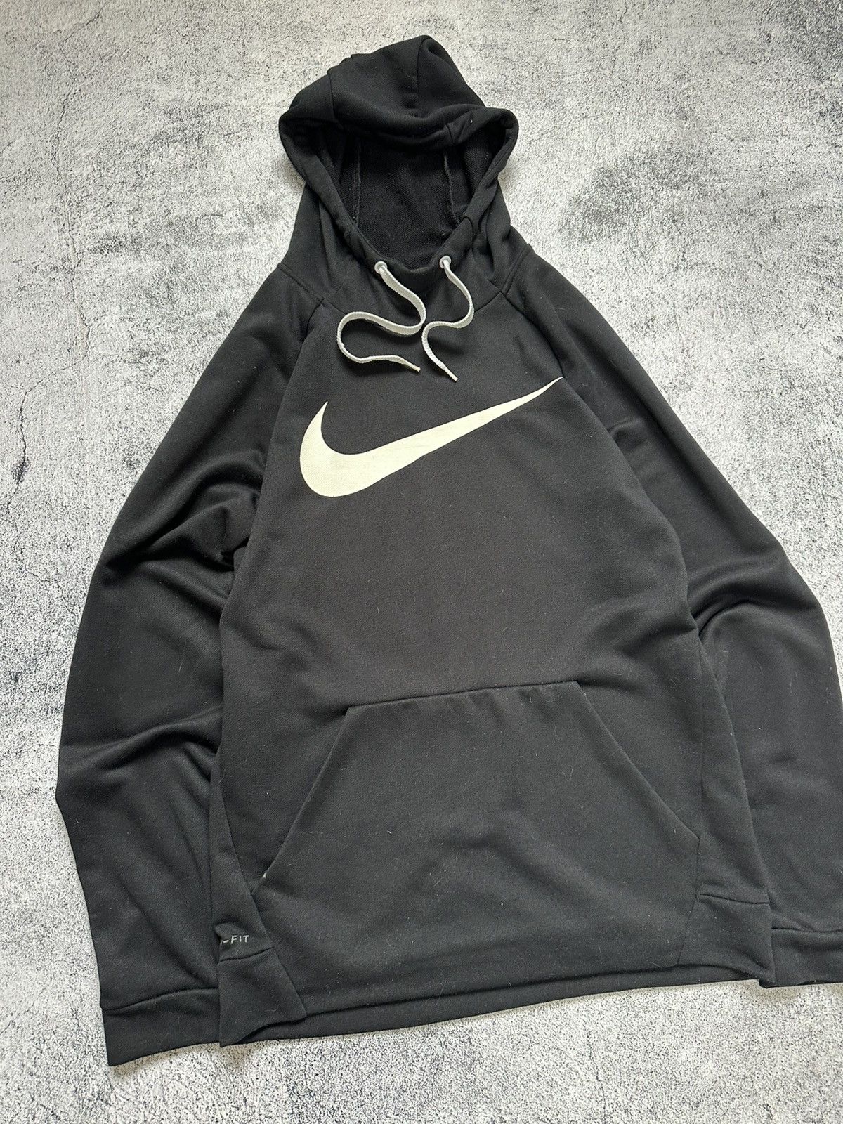 Nike Vintage Nike Hoodie Big Swoosh Logo Y2K White Size US M / EU 48-50 / 2 - 5 Thumbnail