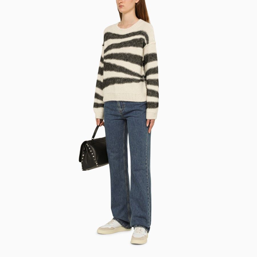 A.P.C. o1d2blof0724 Crew-neck Sweater in Multicolor Size L / US 10 / IT 46 - 2 Thumbnail
