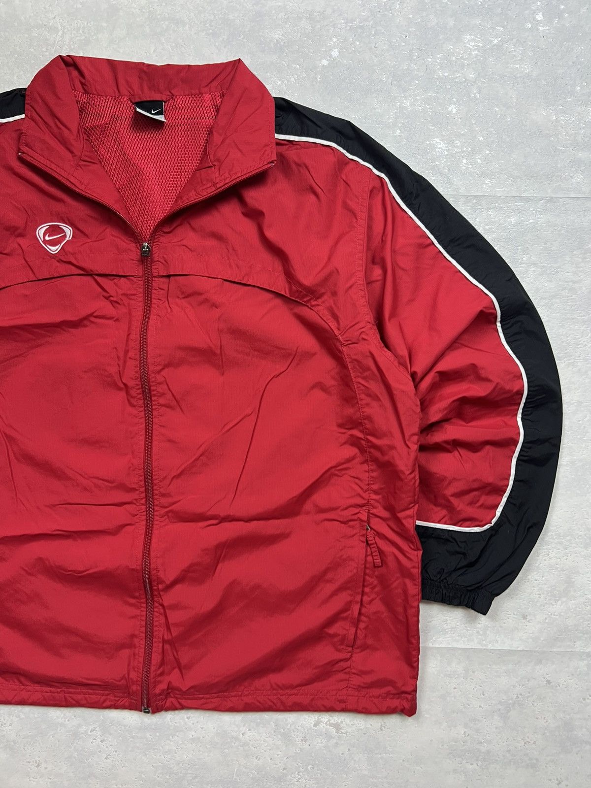 Nike 90s Nike Swoosh Vintage Y2K Oversized Windbreaker Jacket Size US XL / EU 56 / 4 - 3 Thumbnail