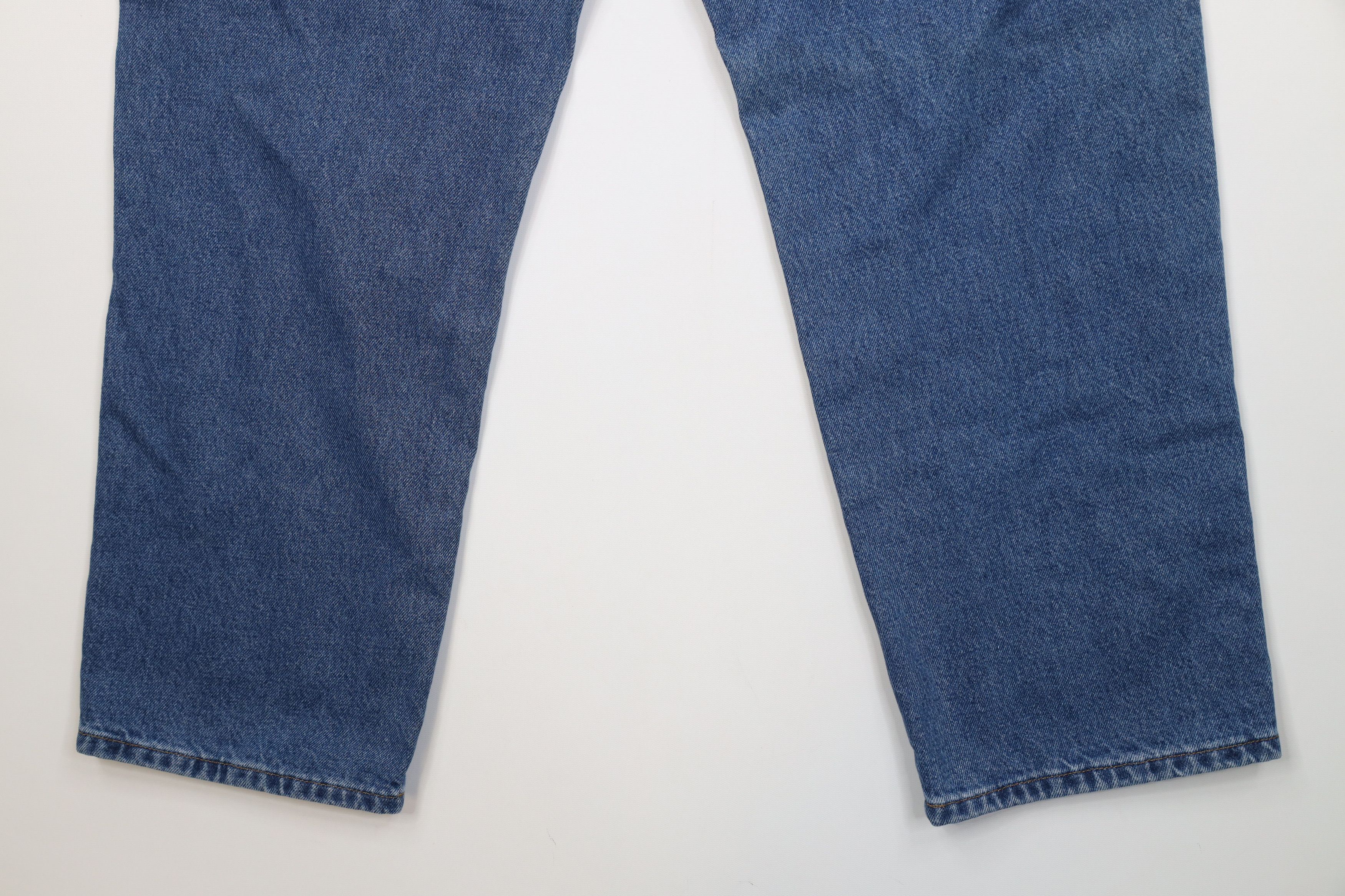 L.L. Bean Vintage Y2K LL Bean Natural Fit Flannel Lined Denim Jeans Size US 40 / EU 56 - 11 Thumbnail