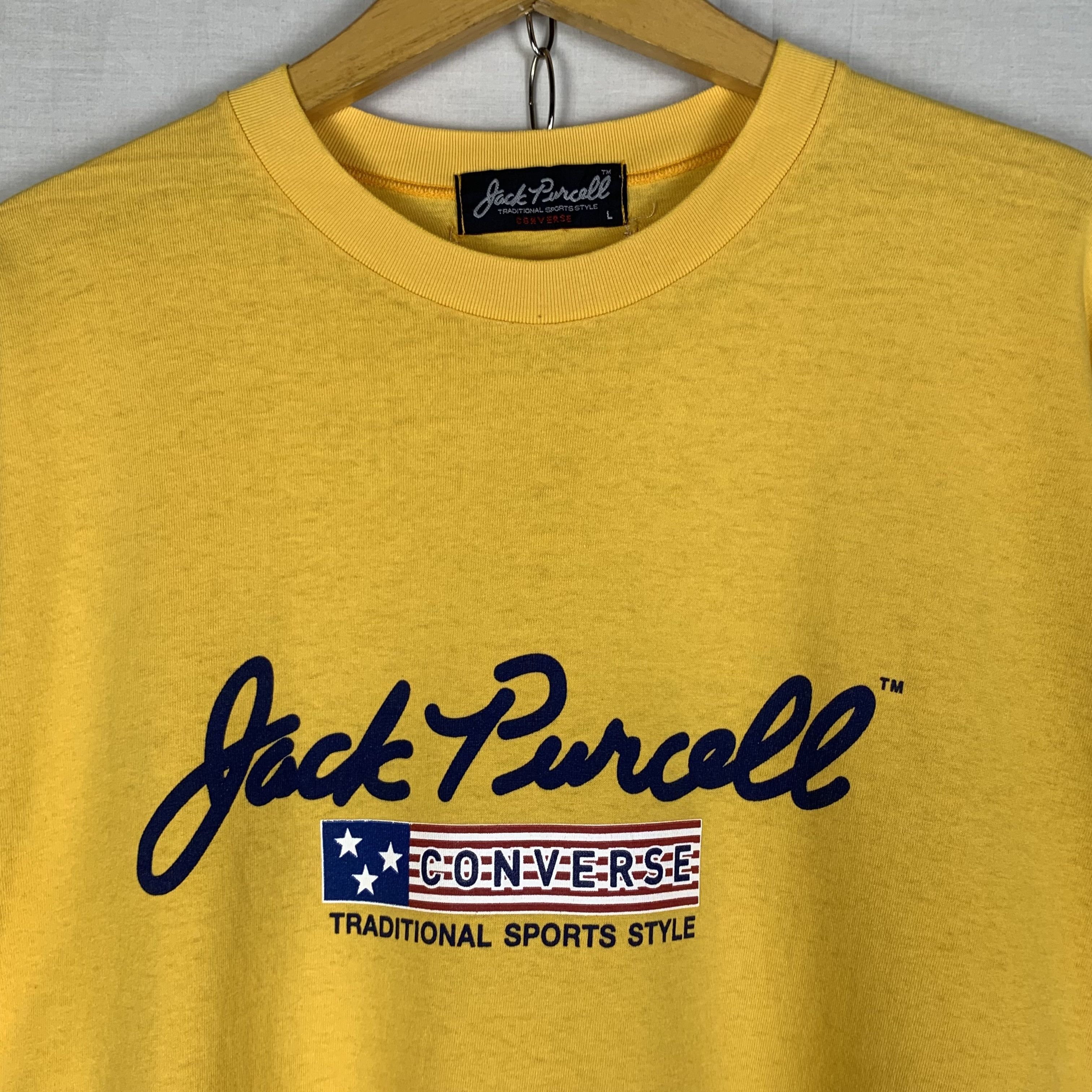 Converse Vintage Jack Purcell Converse Tee Size US L / EU 52-54 / 3 - 2 Thumbnail