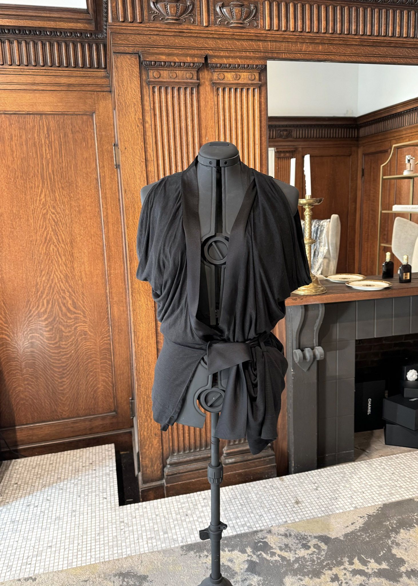 Balenciaga Balenciaga Black Wrap Over Top Size M / US 6-8 / IT 42-44 - 7 Thumbnail