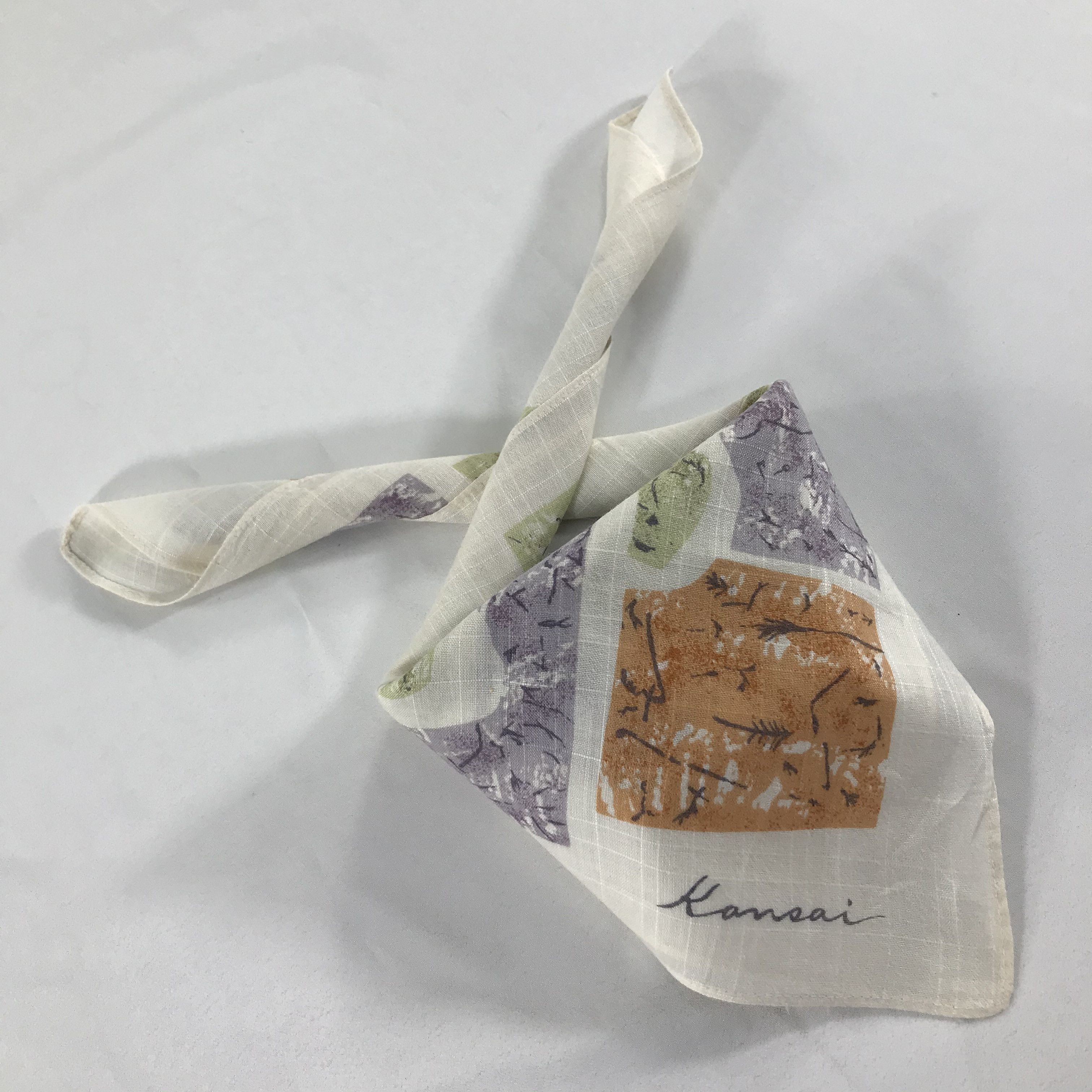 Kansai Yamamoto × Vintage Kansai Yamamoto Bandana/ Handkerchief / Neckerchief Size ONE SIZE - 2 Thumbnail