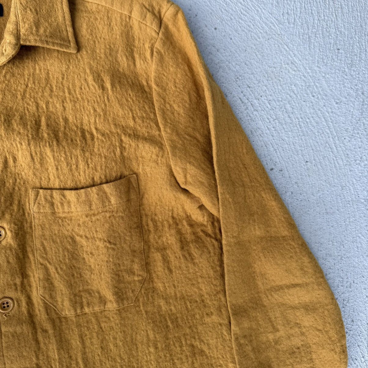 Evan Kinori Evan Kinori Two Pocket Shirt Mustard Size US M / EU 48-50 / 2 - 3 Thumbnail