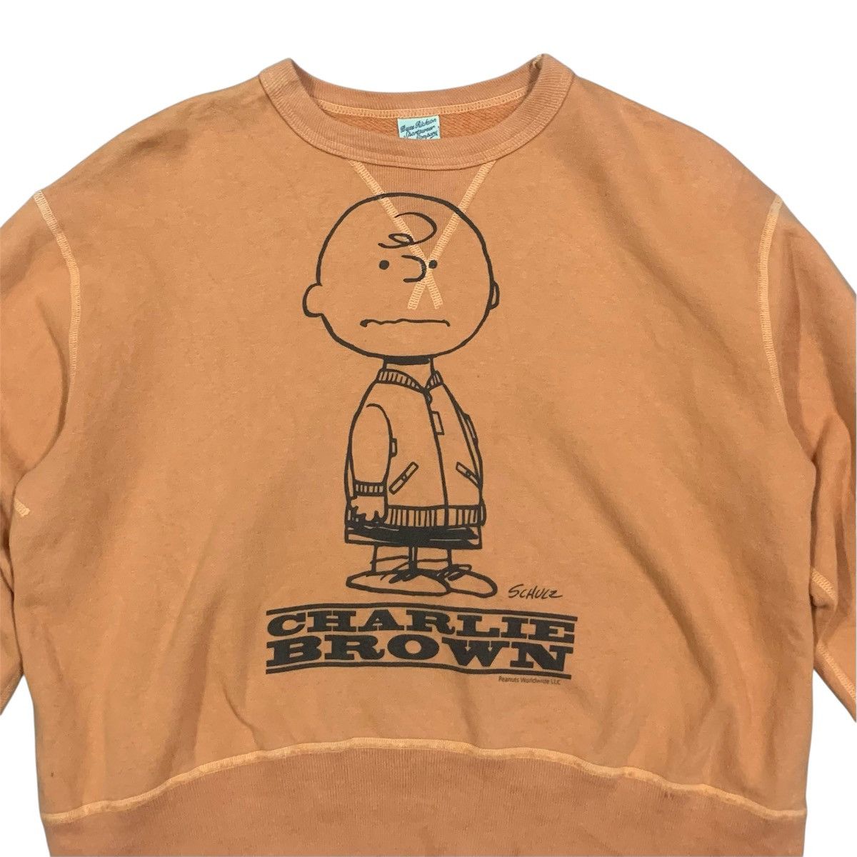 Buzz Rickson's Vtg Buzz Rickson Charlie Brown Peanut Sweatshirt Size US M / EU 48-50 / 2 - 2 Thumbnail