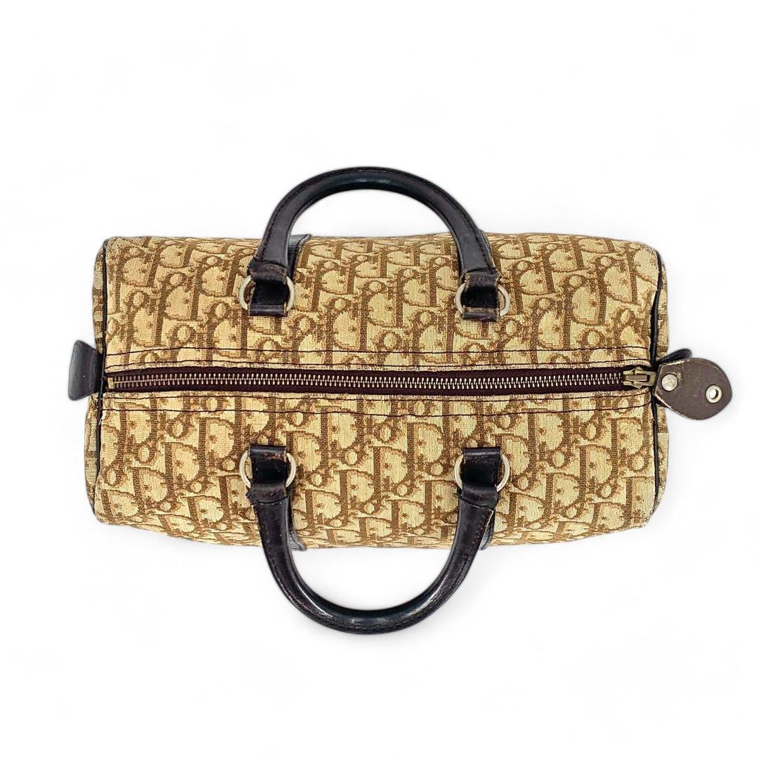 Dior Dior - Vintage Boston Handbag Duffle Canvas Trotter Monogram Size ONE SIZE - 5 Thumbnail