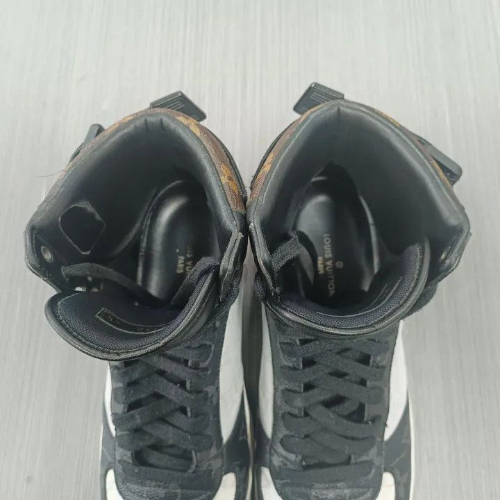Louis Vuitton Louis Vuitton Rivoli Sneakers in Black and White -2508 Size US 8.5 / EU 41-42 - 8 Thumbnail