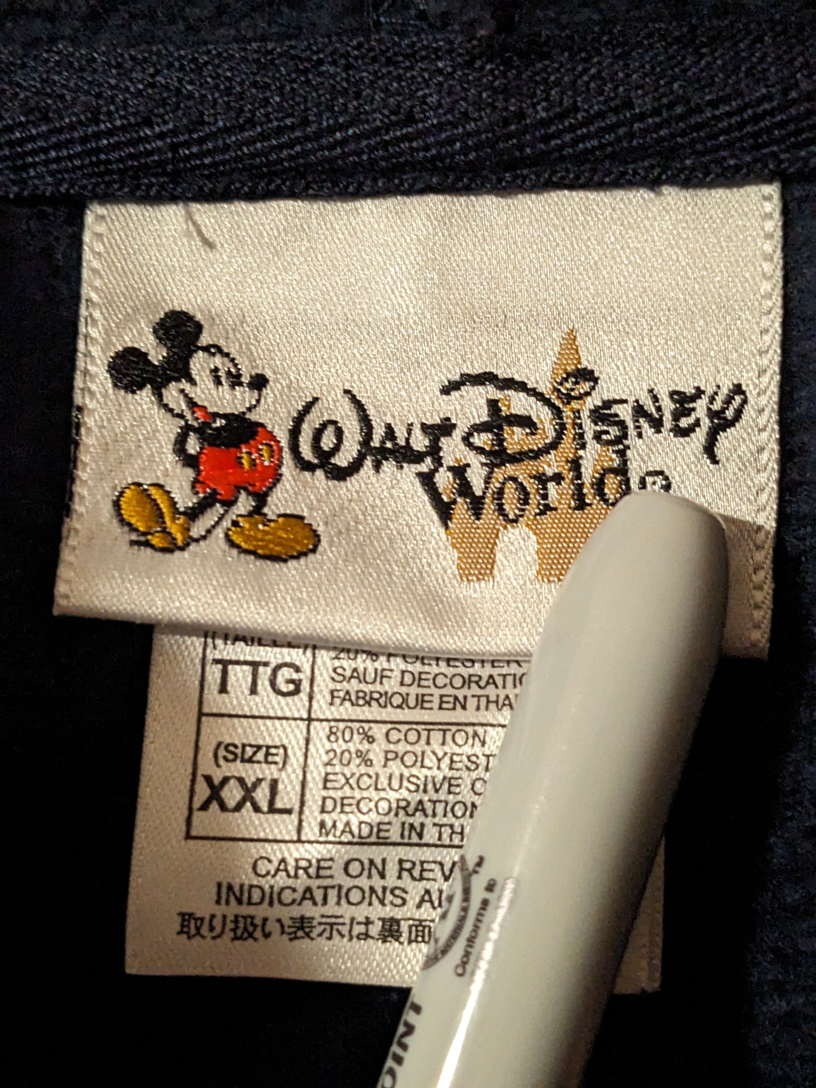 Disney × Vintage Vintage Y2K Mickey Mouse Disney 2XL Full Zip Hoodie Size XXL / US 16-18 / IT 52-54 - 3 Thumbnail