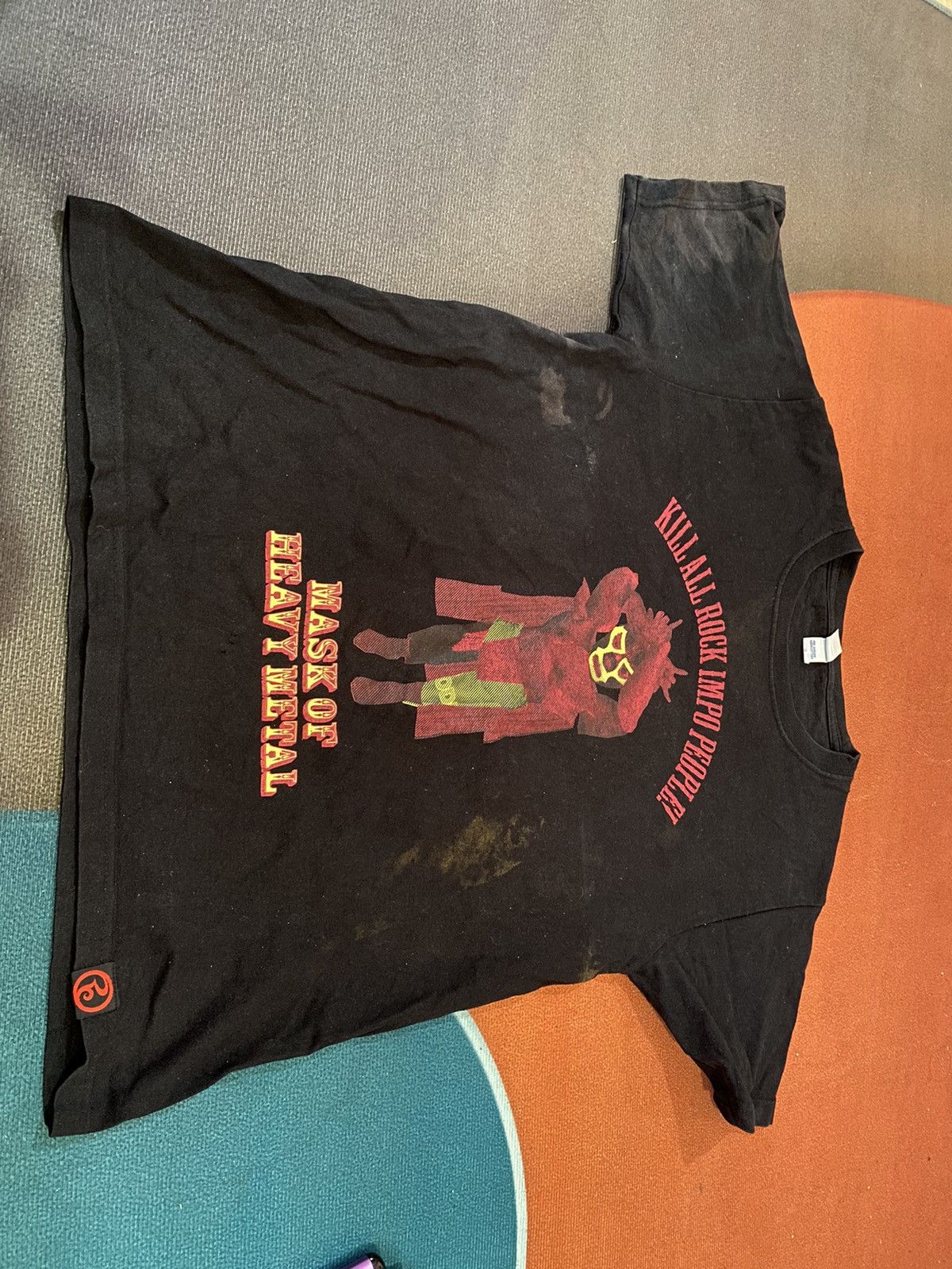 Band Tees × Japanese Brand Vintage United Sports Headline Lucha Libre Wrestling T-Shirt Size US S / EU 44-46 / 1 - 10 Thumbnail