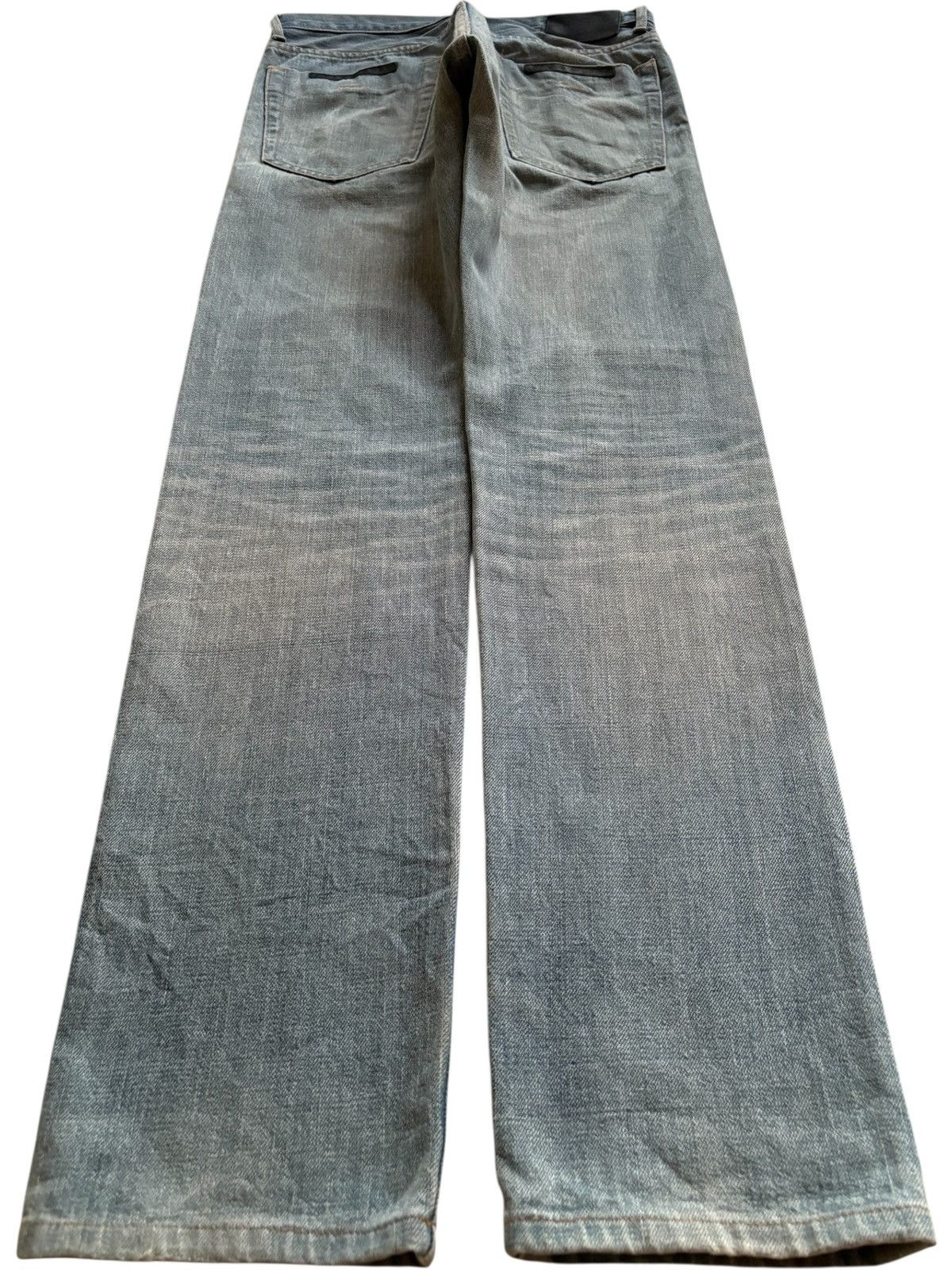 Designer × Japanese Brand Vintage Jack Henry Selvedge Mud Wash Distressed Ripped Jean Size US 30 / EU 46 - 2 Thumbnail