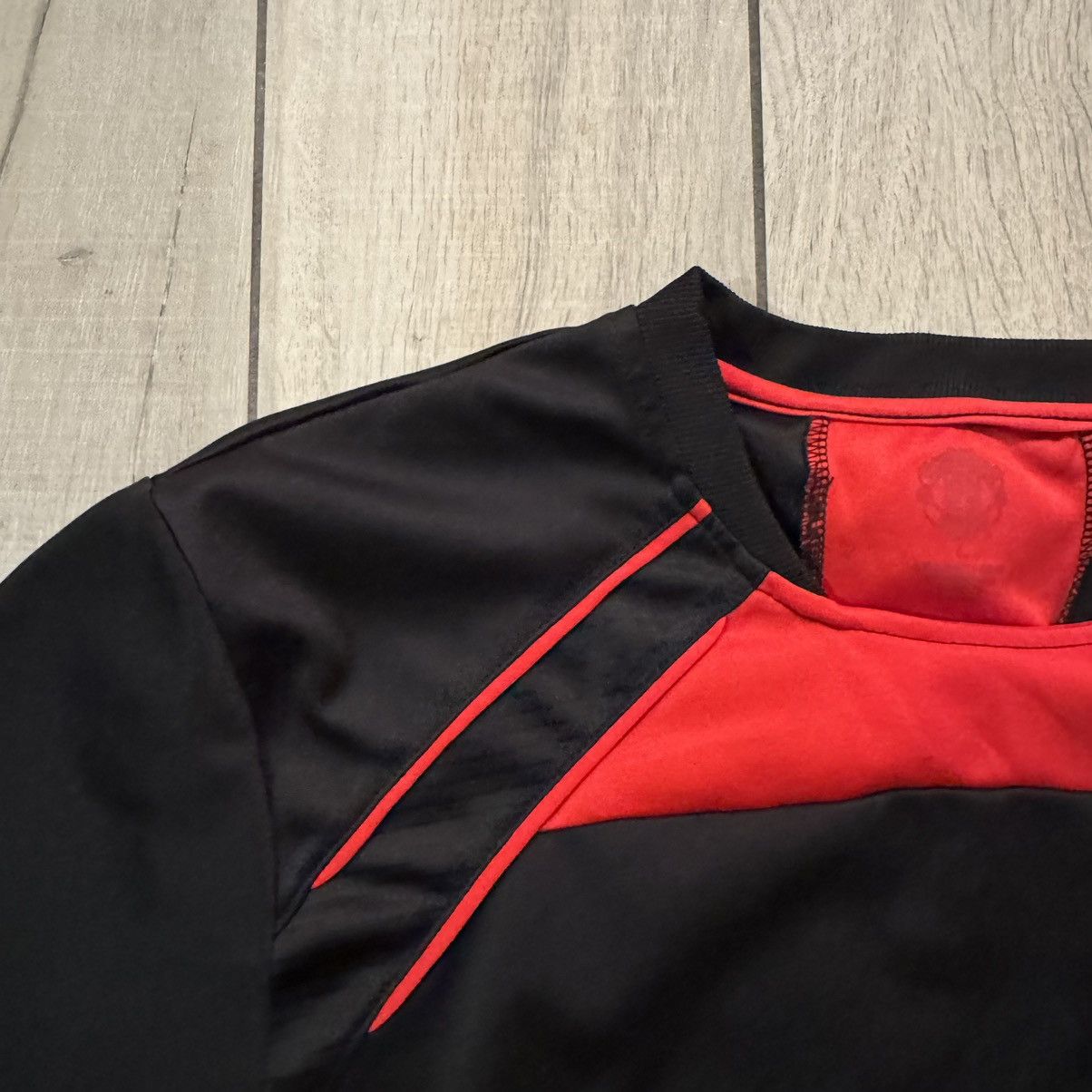 Adidas × Nike Vintage Y2K Black And Red Manchester Soccer Jersey Kit Large Size US L / EU 52-54 / 3 - 5 Thumbnail