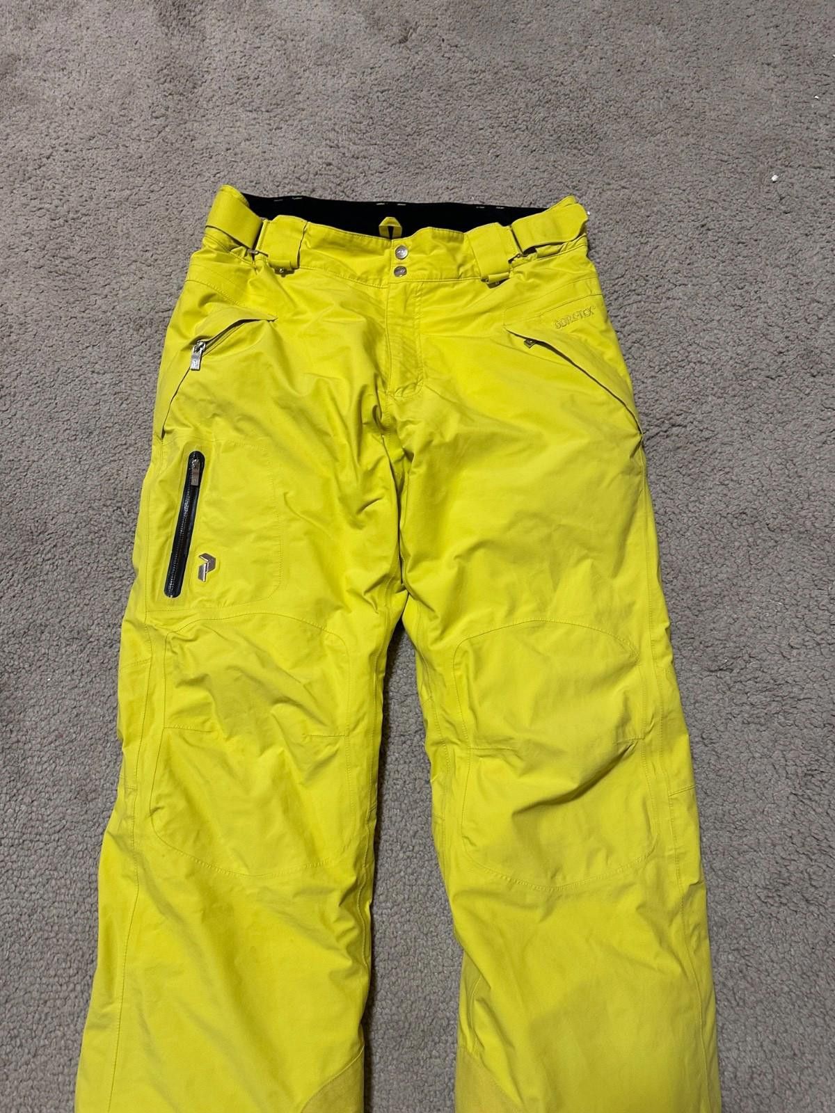 Peak Performance Mens Peak Performance Recco Gore-Tex Soft Shell Ski Pants M Size US 36 / EU 52 - 3 Thumbnail