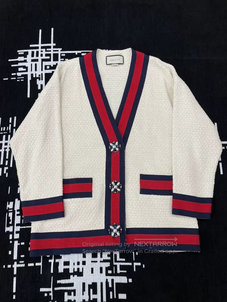 Gucci Gucci Pearl button cardigan coat Size XS / US 0-2 / IT 36-38 - 1 Thumbnail