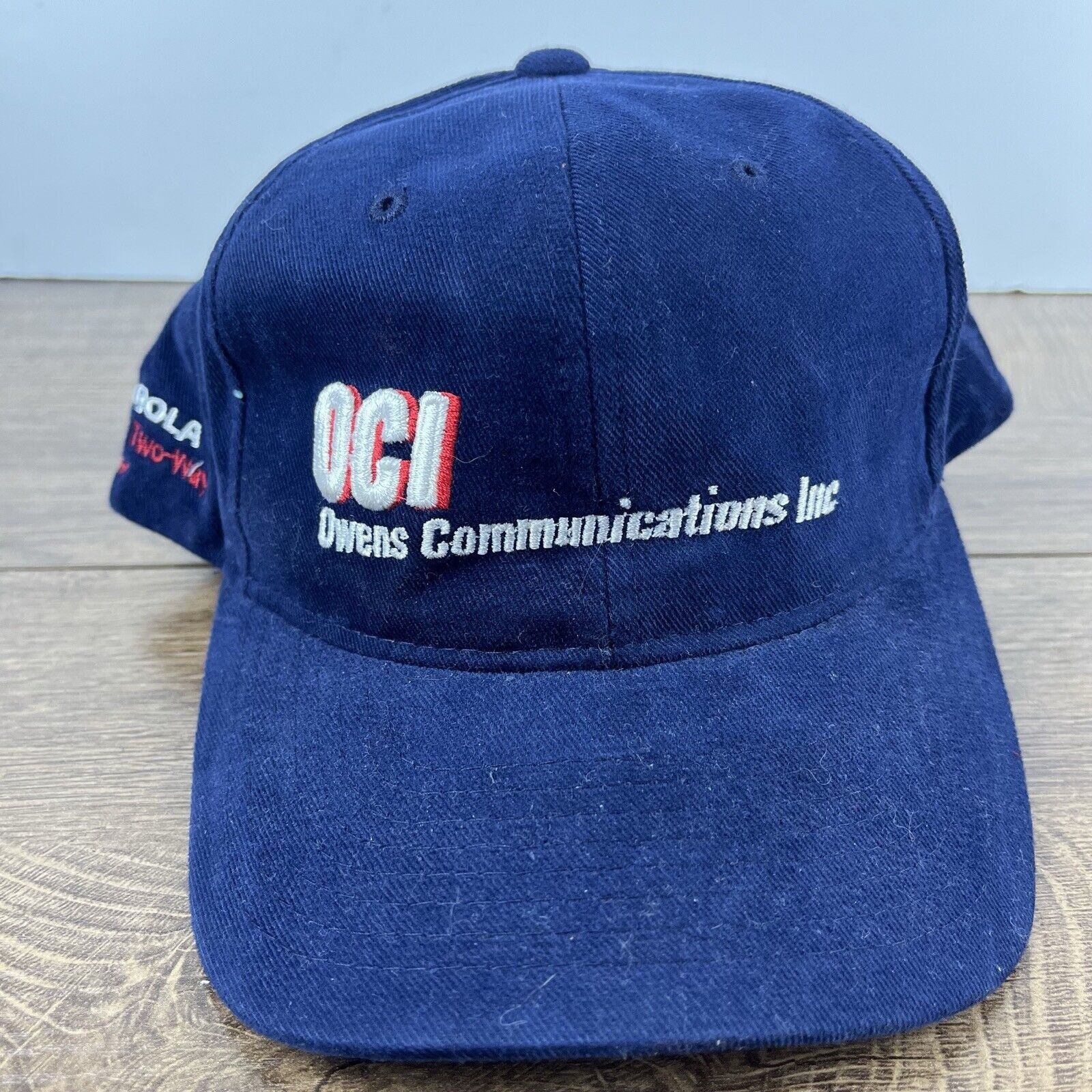 Other Owens Communications Inc Hat OCI Blue Adjustable Hat Blue Ad Size ONE SIZE - 3 Thumbnail