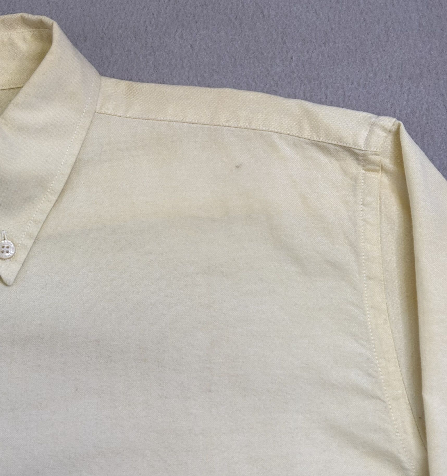 Valentino × Vintage Valentino Jeans yellow vintage shirt size. XL Size US XL / EU 56 / 4 - 11 Thumbnail