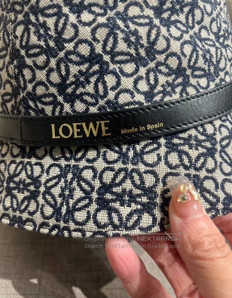 Loewe LOEWE size 59 Full Logo Fisherman's Hat Size ONE SIZE - 2 Thumbnail