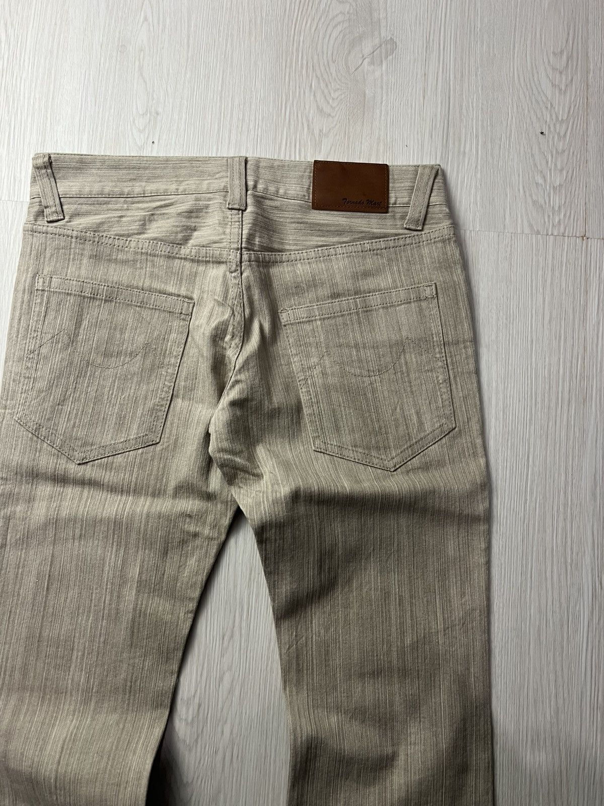 If Six Was Nine Tornado Mart Flared Denim Size US 28 / EU 44 - 3 Thumbnail