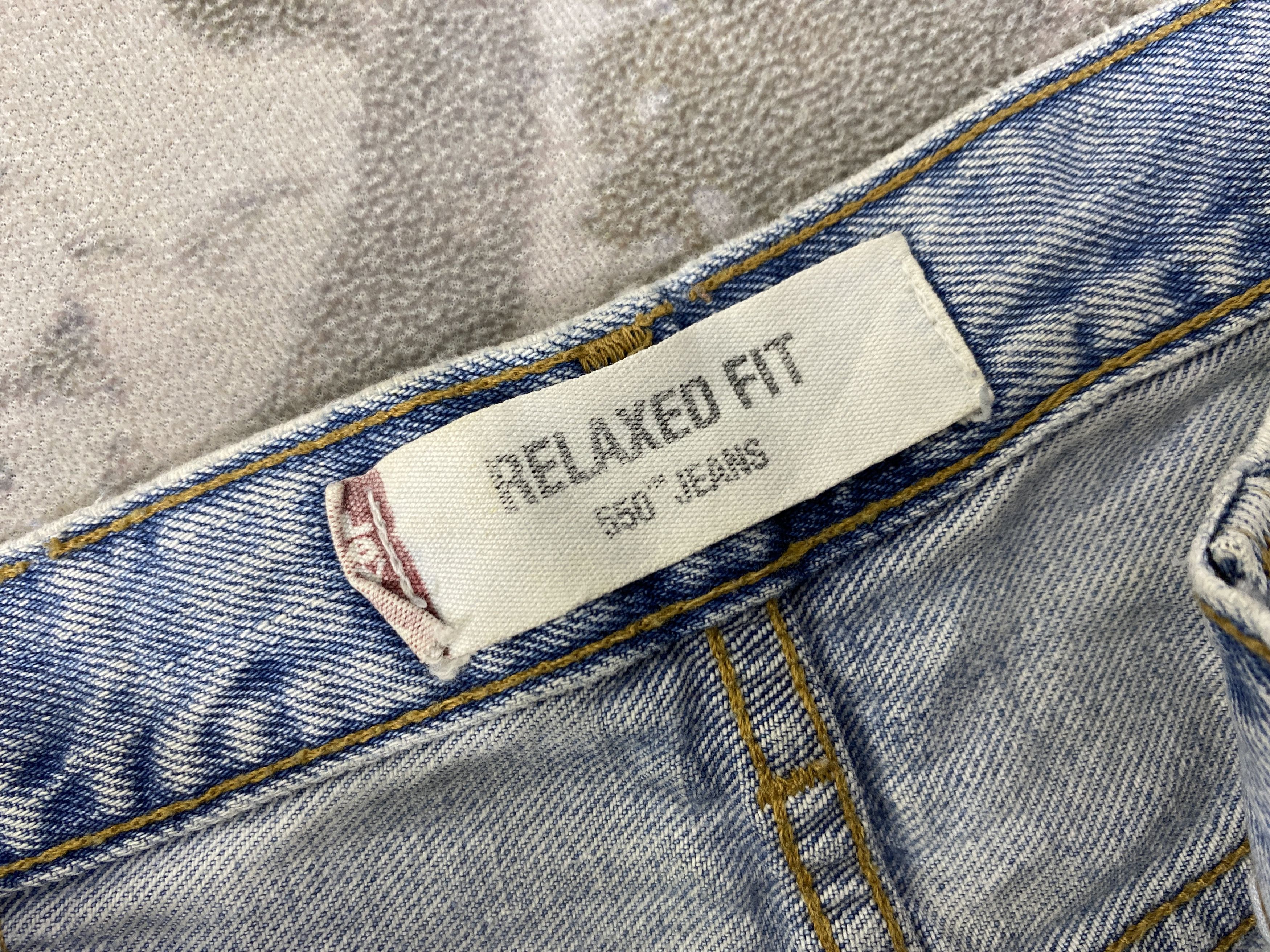 Levi's Mid Blue Vintage Levi's 550 Jeans 31x32.5 Denim -SJ195 Size US 31 - 8 Thumbnail