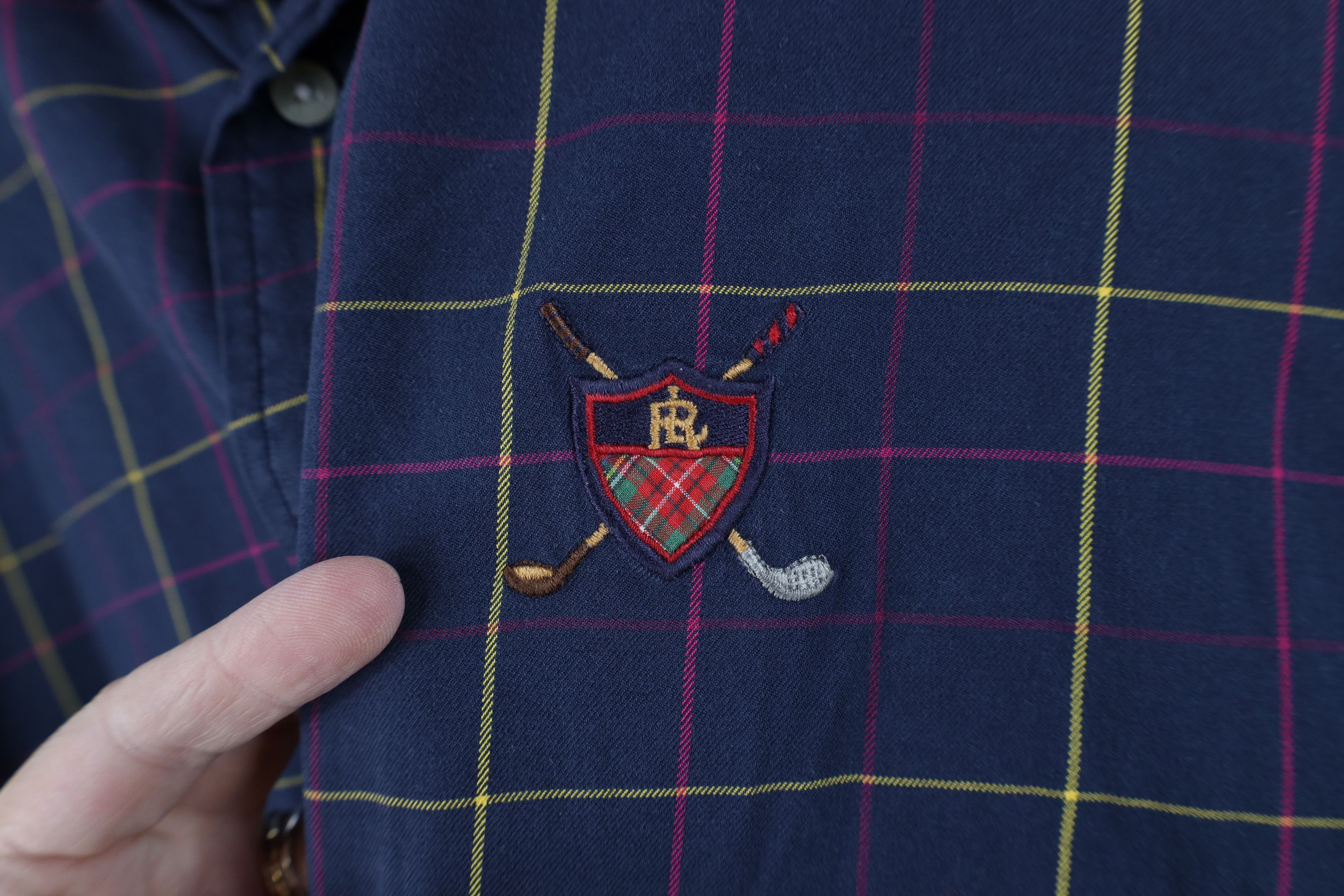 Ralph Lauren Vintage 90s Y2K Ralph Lauren Golf Collared Button Down Shirt Size US M / EU 48-50 / 2 - 4 Thumbnail