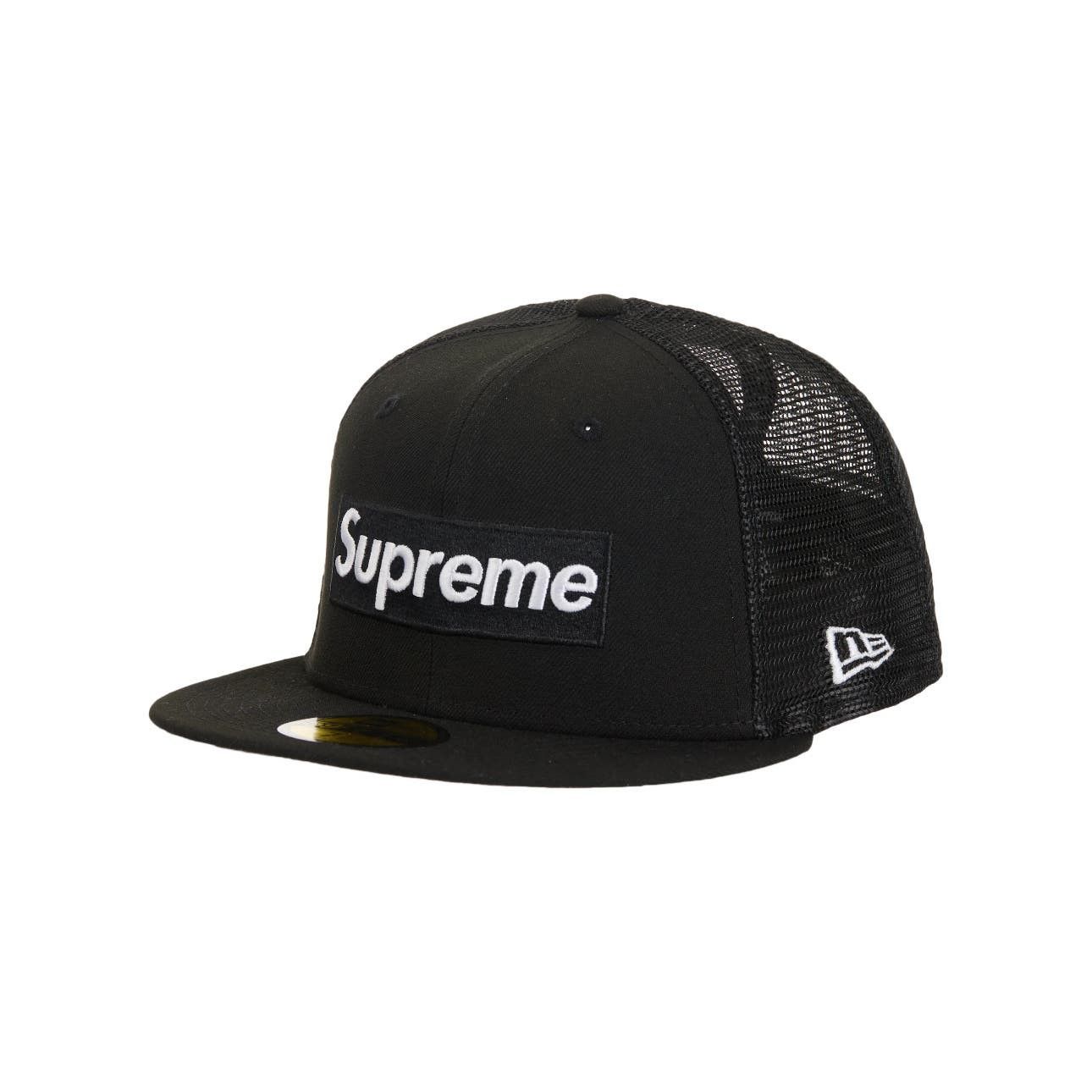 Supreme Supreme Box Logo Mesh Back New Era Cap (SS24) Black Size 8