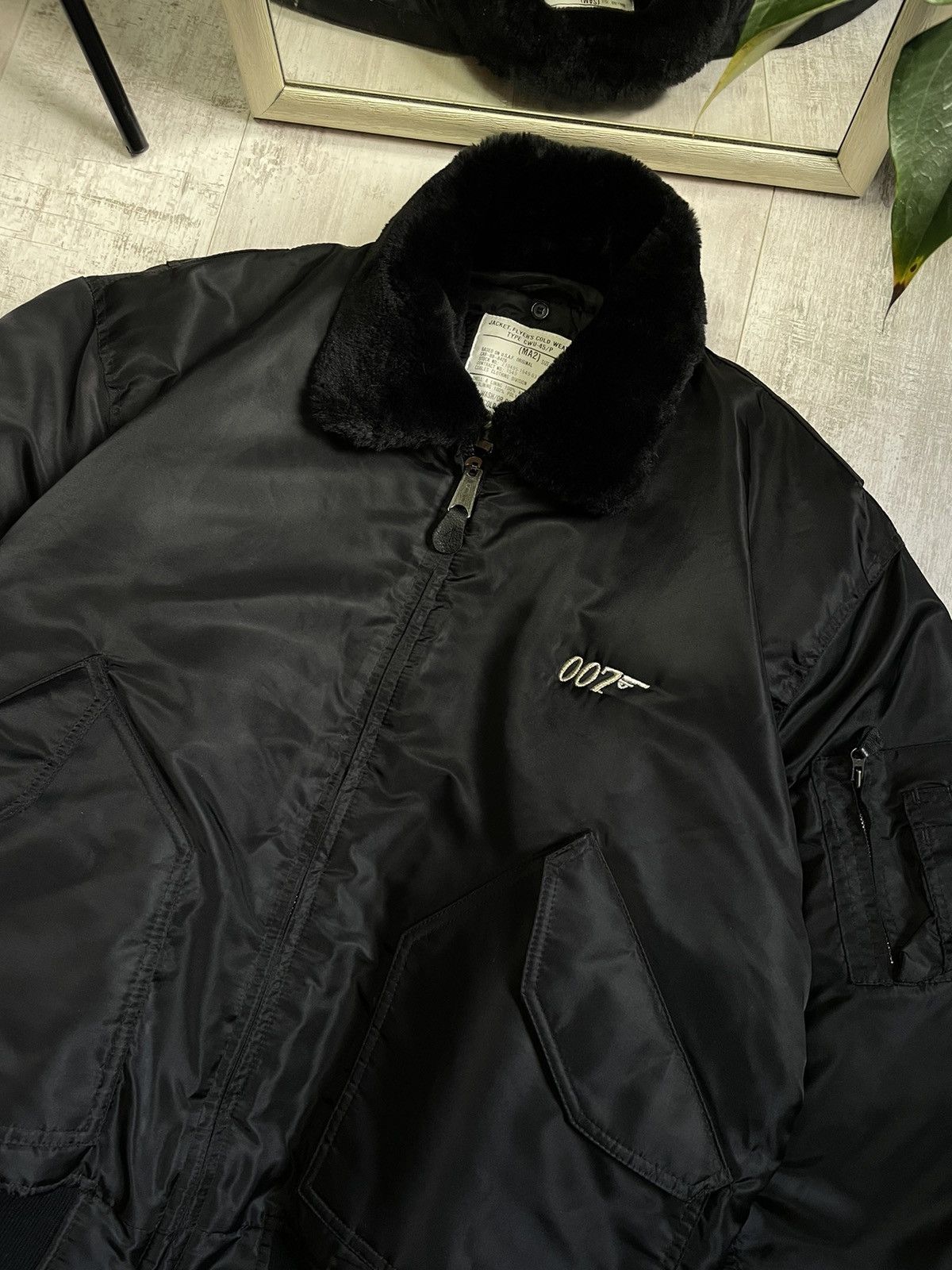 Vintage Vintage 007 James Bond 1997 Bomber MA2 Tomorrow Never Dies Size US XL / EU 56 / 4 - 3 Thumbnail
