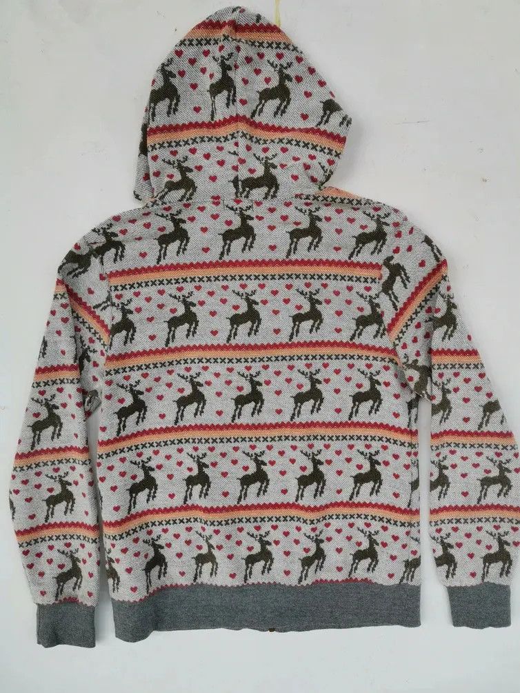 Japanese Brand Chistty Made of Thinks Full Print Hooded Sweaters Size US M / EU 48-50 / 2 - 2 Thumbnail