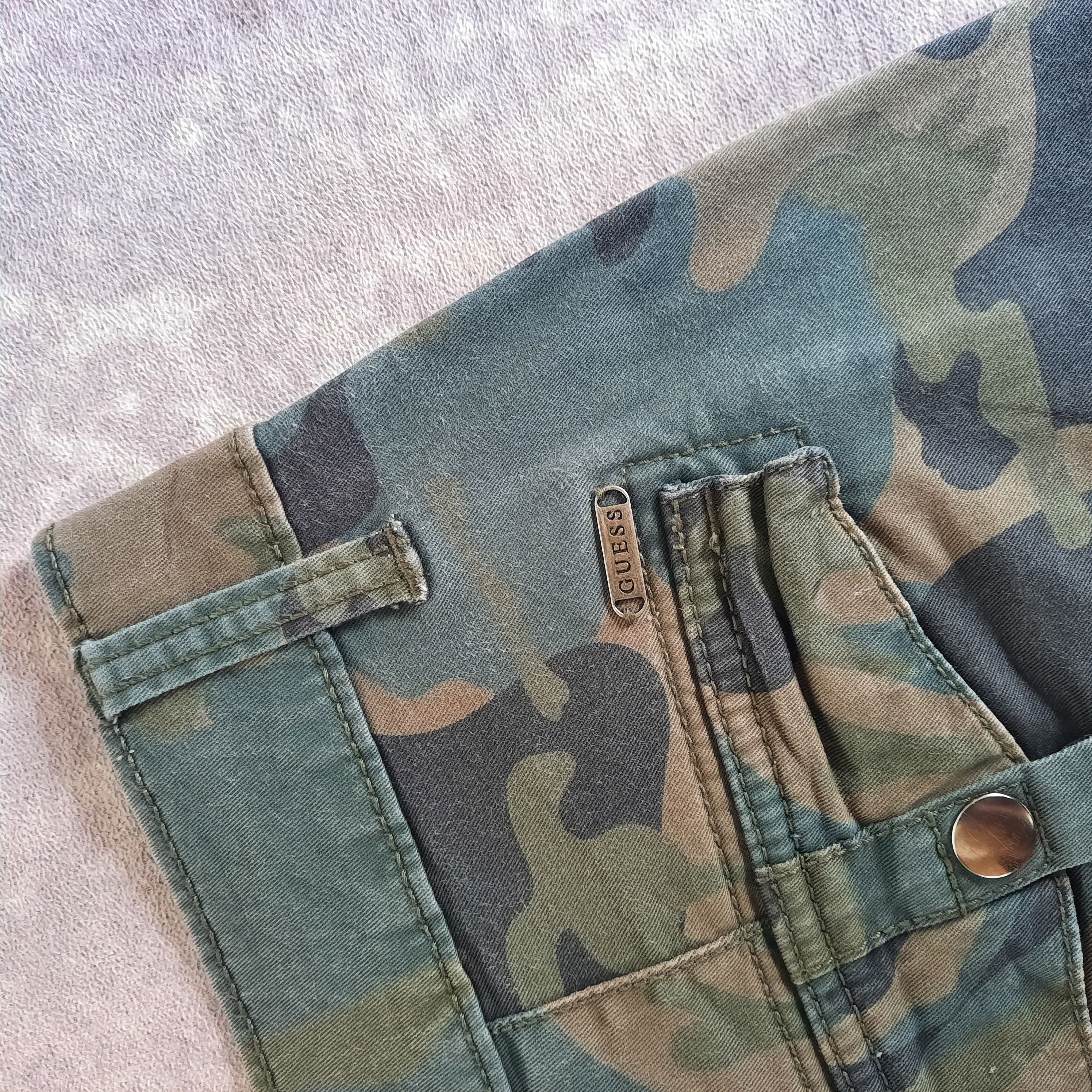 Guess 🔥Guess military camo army cargo short pants Size US 34 / EU 50 - 5 Thumbnail
