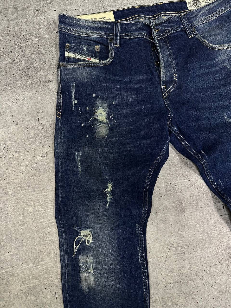 Diesel × Vintage Vintage Diesel Buster Dark Denim Pants Size US 36 / EU 52 - 7 Thumbnail