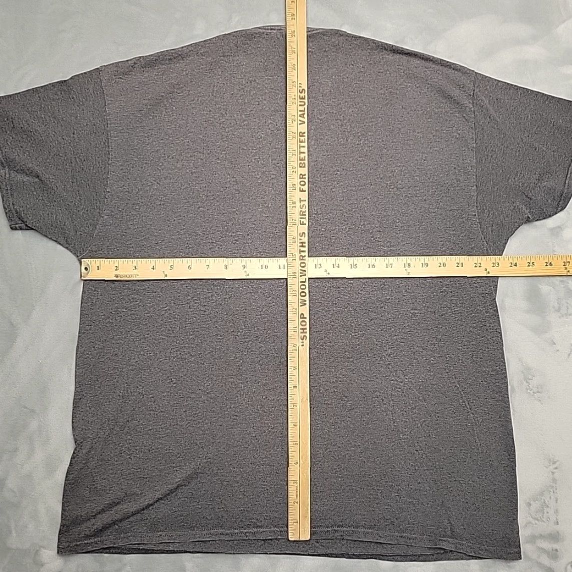 Vintage Deer Nuts T Shirt Mens XL Gray Funny Montana Graphic Tee Outdoor Humor Retro Size US XL / EU 56 / 4 - 5 Thumbnail