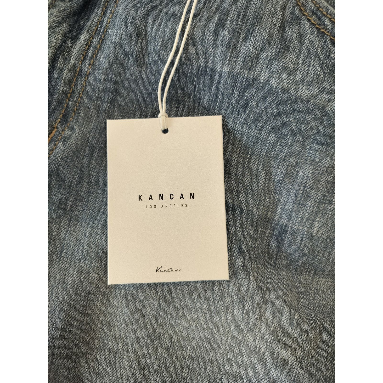 Other KanCan Women’s Size 15/31 High Waist Mom Jeans Tapered Leg Size 31" - 5 Thumbnail