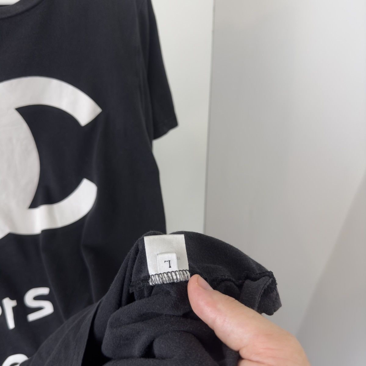 Other T-shirt mod. Cavour Roma 221 black oversized Y2K style Size L / US 10 / IT 46 - 6 Thumbnail